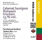 Preview: Cabernet Sauvignon trocken 2022